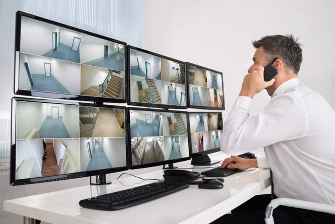 La différence entre vidéosurveillance et télésurveillance